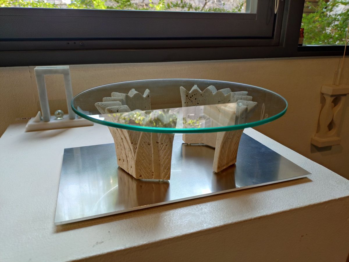 Wings / Stone, Glass, Alminum