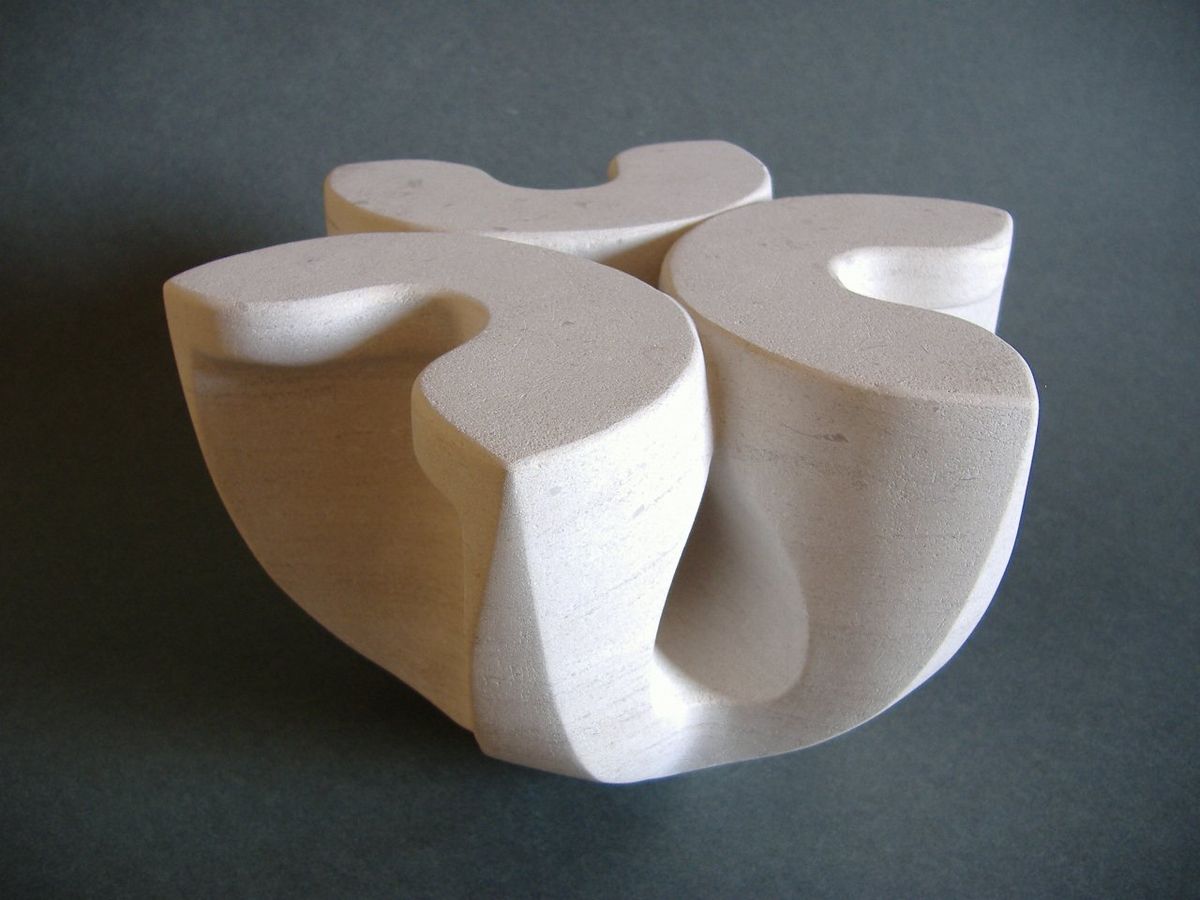 Stone flower 17 / Calcareous stone