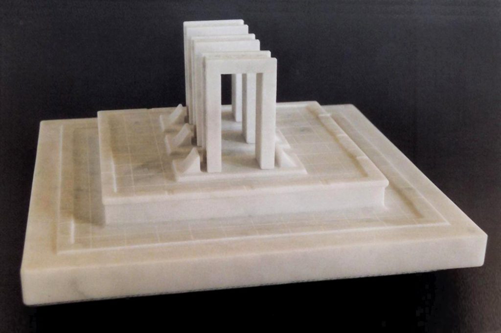 Project of a fountain / Marble